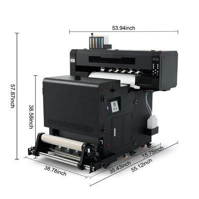 A1 impressora DTF de 24 polegadas Máquina de impressão de camisetas de 60 cm All-in-One para impressões personalizadas
