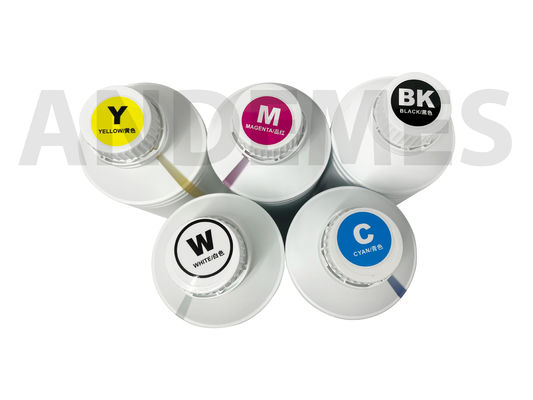 CMYK Dtf Tinta 1000ml Água Baseada em Tinta Pigmento Transferência de Impressão Andemes Tinta Dtf Impressora