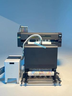 Purificador automático de ar DTF A1 60cm 24 polegadas Dupla cabeça I3200 Set de impressora com batedeira