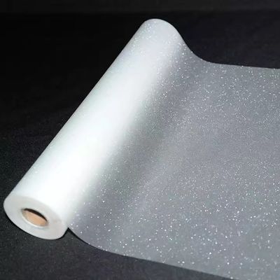 rolo de filme glitter dtf para impressora digital de jato de tinta DTF 24 polegadas transferência de roupas glitter