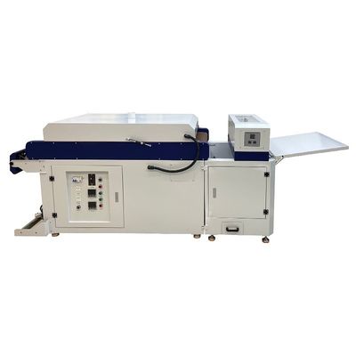 Impressora DTF de 60 cm A1 DTF Oven Powder Shaking Machine com função de aquecimento de filme para animais de estimação