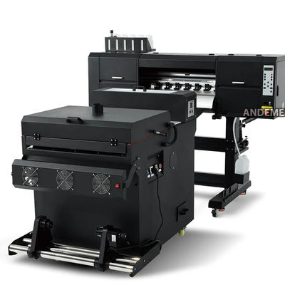 Máquina avançada de imprensa térmica de offset de película de PET de 60 cm A1 com 2 cabeças I3200 e CMYKW 5 cores
