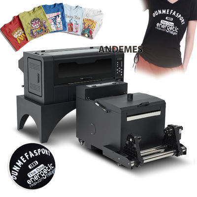 Máquina de impressão DTF de camisa de impressão personalizada com dupla cabeça XP600 33cm e placa-mãe Hoson