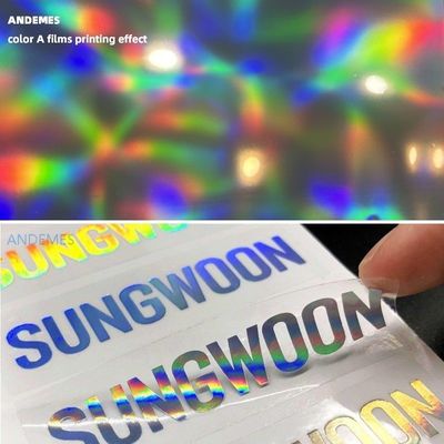 UV Sticker AB Film A3 Roll Transfer Stick Máquinas UV DTF XP600 Para Impressão UV 0.3x100m/Set