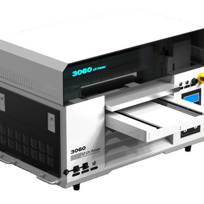 Andemes A3 Impressora UV DTF Impressora para caneta, garrafa de copo, caixa de presente de madeira 3060 Máquina de impressão UV