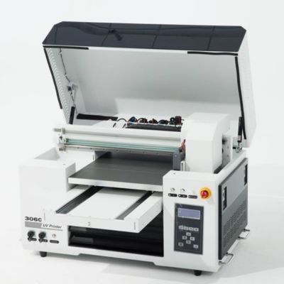 3060 Impressora UV Impressora A3 de piso plano para impressão de rolo a rolo em garrafas e adesivos