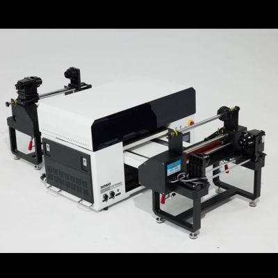 3060 Impressora UV Impressora A3 de piso plano para impressão de rolo a rolo em garrafas e adesivos