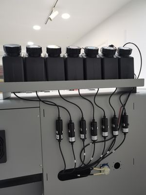 Impressora multicolor A1 UV Crystal 2 em 1 para laminagem e publicidade