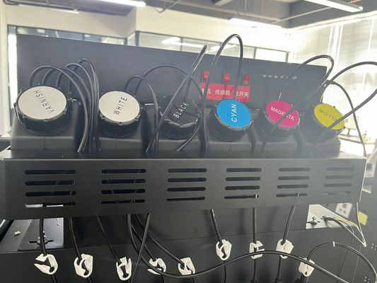 Impressora UV de 3 cabeças de largura de 24 polegadas I3200 para adesivos de impressão de transferência de rolo para rolo