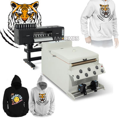 Impressora DTF i3200 avançada de 3 cabeças com forno de conveyor e cabeça rápida Não é necessária