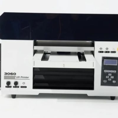 Pequena UV Cup Wrap Transfers Impressora UV Grade Automática Automática com cabeça de impressão XP600