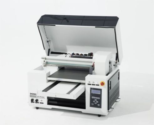 Pequena UV Cup Wrap Transfers Impressora UV Grade Automática Automática com cabeça de impressão XP600