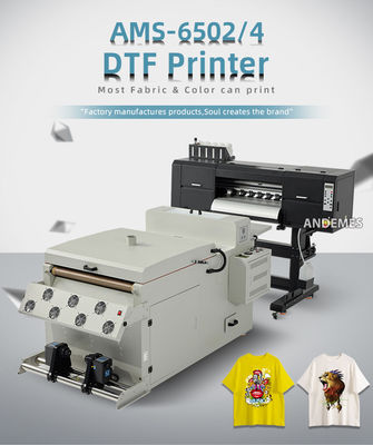 Impressora A1 DTF de design durável com 4 cabeças Máquina de impressão digital Impressora a jato de tinta 60cm