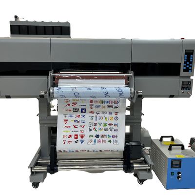 Impressora DTF UV de rolo a rolo com cabeças de impressão EPS 3 i3200 e laminador para impressão