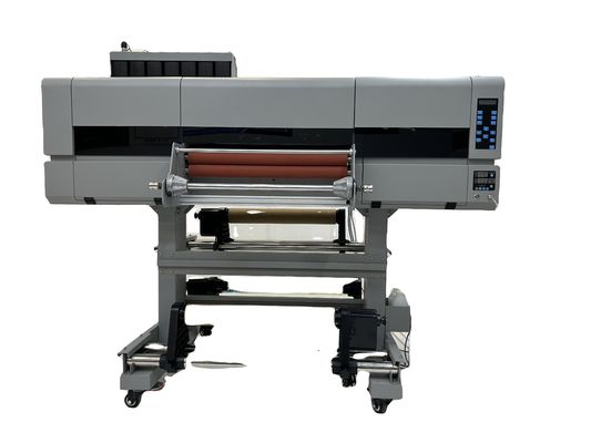 Impressora DTF UV de rolo a rolo com cabeças de impressão EPS 3 i3200 e laminador para impressão