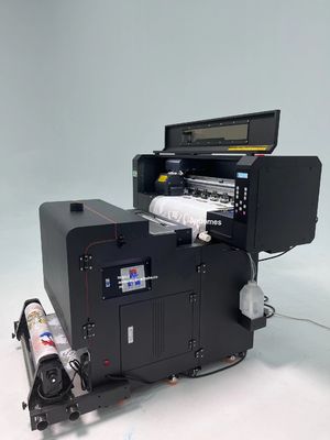 Shaker vertical e forno incluído 24 polegadas 60cm impressora DTF para impressões em espaços pequenos