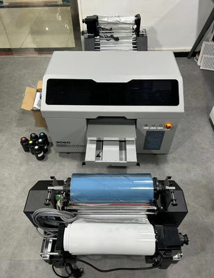 Impressora DTF UV Andemes 3060 Impressora digital 3D DTG Dupla cabeça XP600 para revestimento UVDTF personalizado