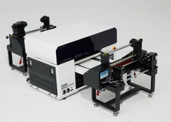 Impressora de adesivos UV DTF 3 em 1 com Andemes High Speed 2 XP600 Print Head e luz UV