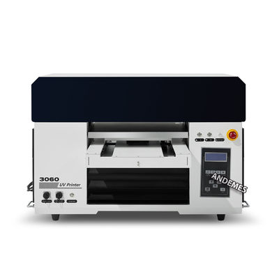 3060 Impressora UV A3 Rolo a Rolo 3 em 1 Impressora UV e Caixa de Impressão XP600 Garrafas de Cabeça Dupla Impressora UV