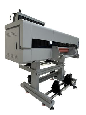 Impressão de Dtf de rótulos de cristal simplificada com uma impressora de filme UV PET de 24"