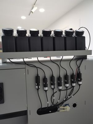 Impressora de adesivos DTF com cabeça de impressão I3200 e laminador AB