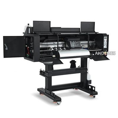 Impressora fluorescente DTF de grande formato A1 2in1 para impressão digital de camisetas em tecido