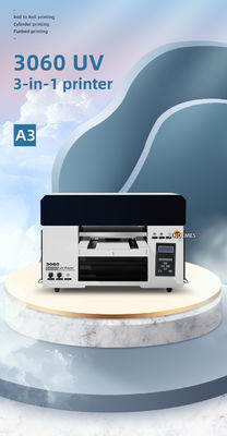 Epson 1390 Color A3 UV Printer CE/UKCA/ROHS A3 3in-1 XP600 DTF para impressão de adesivos de rolo para rolo