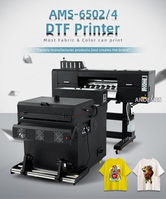 Máquina de Impressão de Transferência Dtf Impressora digital de jato de tinta I3200 de 2 cabeças com dimensão de impressão de 60 cm
