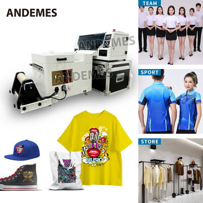 Máquina de impressão de camisetas de transferência DTF com cabeça de impressão XP600 e placa-mãe Hoson