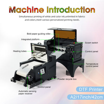 Impressora DTF Impressora de 40 cm com tecnologia avançada e capacidade de impressão multicolor