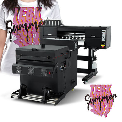 Impressora DTF de tipo Roll to Roll Plate 24 polegadas Máquina de impressão digital para impressão de camisetas