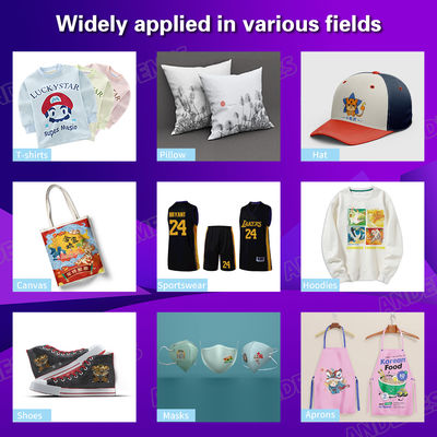 60cm DTF Printer with Dual i3200 Heads and 220V/110V Voltage for High-Speed Direct to Film Printing