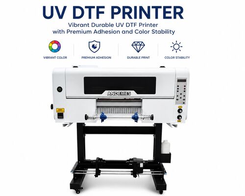 Impressora DTF UV Vibrante e Durável com Adesão Premium e Estabilidade de Cor