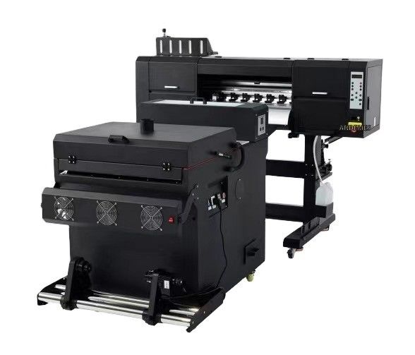Máquina de impressão de transferência de filme para animais de estimação versátil com impressoras de tamanho A1 de 60 cm e i3200