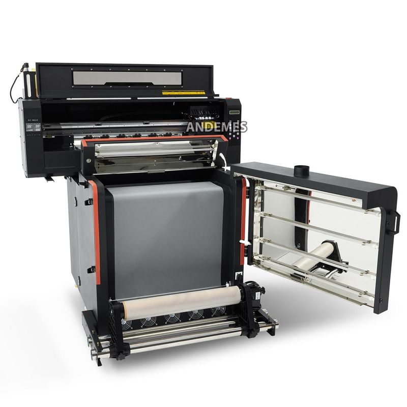 Máquinas de impressão DTF de 24' / 60cm para impressão direta em filme Tinta Cor CMYKWWWW Tinta Tipo Tinta Pigmento