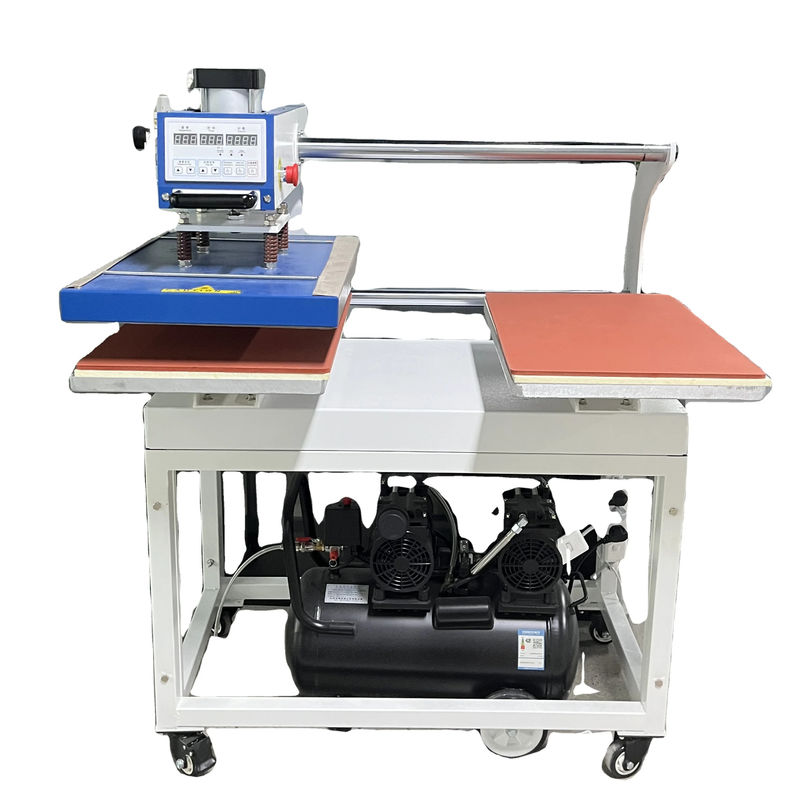 2 Estações Máquina de Impressão de Calor para Impressão de T-shirts Sublimação 160 KG Suporte Online