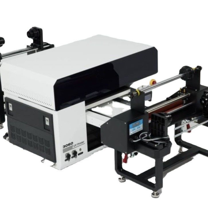 Máquina de impressão de etiquetas DTF A3 de rolo para rolo com certificação CE/UKCA/ROHS para impressão UV a jato de tinta