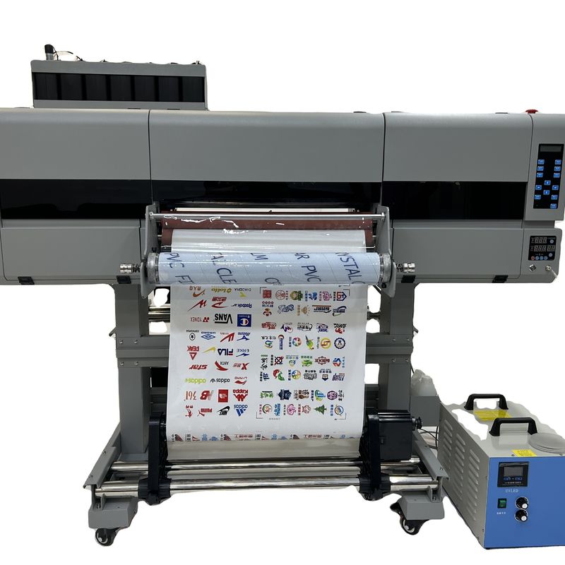 Impressora DTF UV multicolor Andemes 6090 de rolo a rolo com laminador para madeira de caneca de vidro