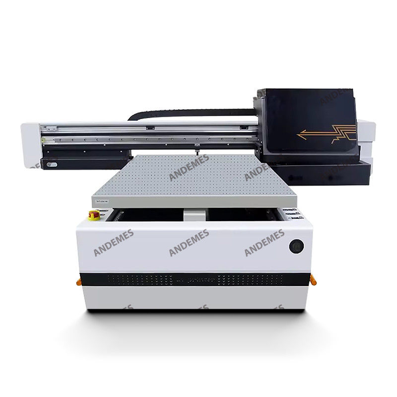 Impressora UV de tela plana com correspondência de cores precisa com fornecimento contínuo de tinta e tinta UV