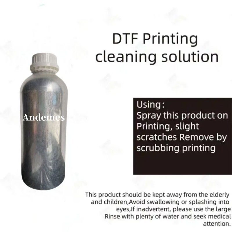 DTF Resíduo Limpeza Spray Solução rápida e fácil Para remover cola de camisetas chapéus sacos